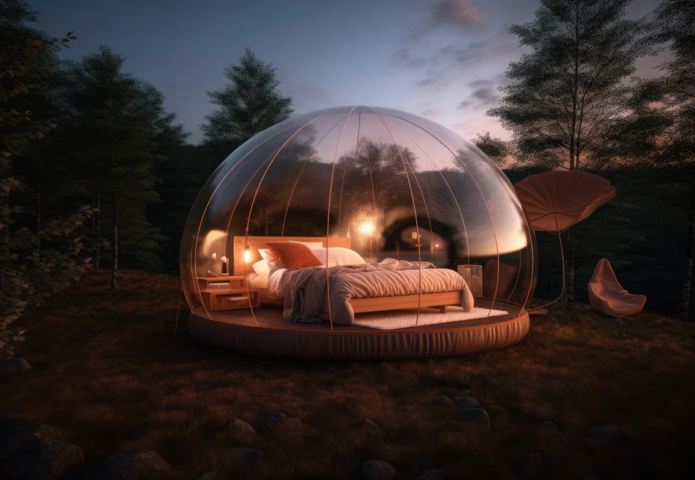 bubble tent camping