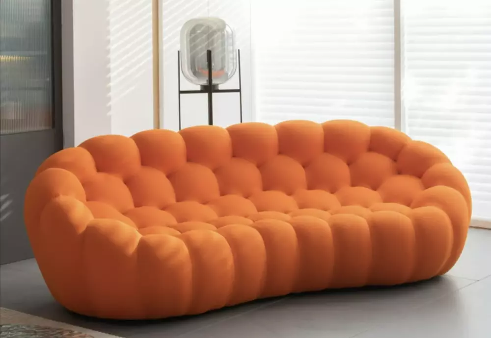 small white cloud couch